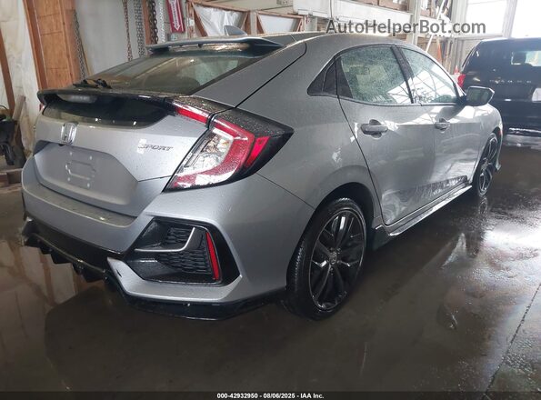 SHHFK7H40MU417063 2021 HONDA CIVIC Silver უკანა მარჯვენა