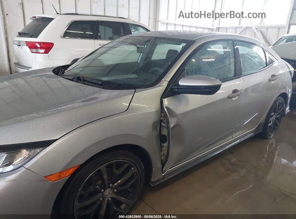 SHHFK7H40MU417063 2021 HONDA CIVIC Silver წინა ხედი