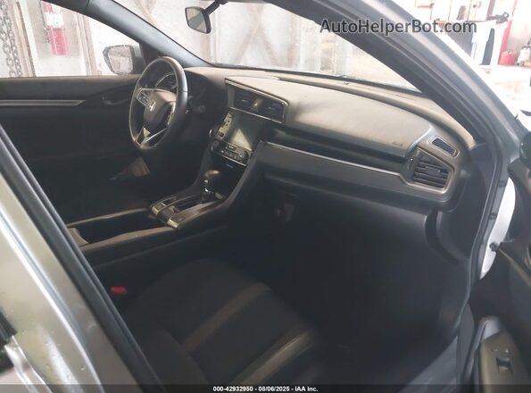 SHHFK7H40MU417063 2021 HONDA CIVIC Silver წინა სალონის ხედი