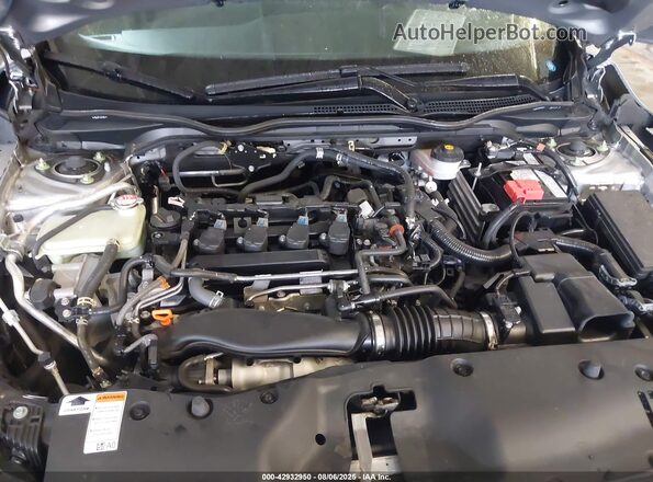 SHHFK7H40MU417063 2021 HONDA CIVIC Silver უკანა ხედი