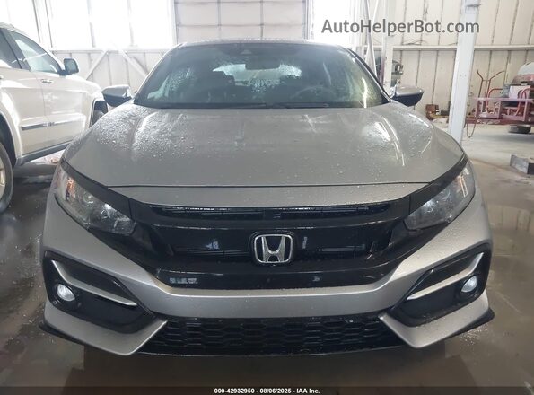 SHHFK7H40MU417063 2021 HONDA CIVIC Silver წინა პანელის ხედი