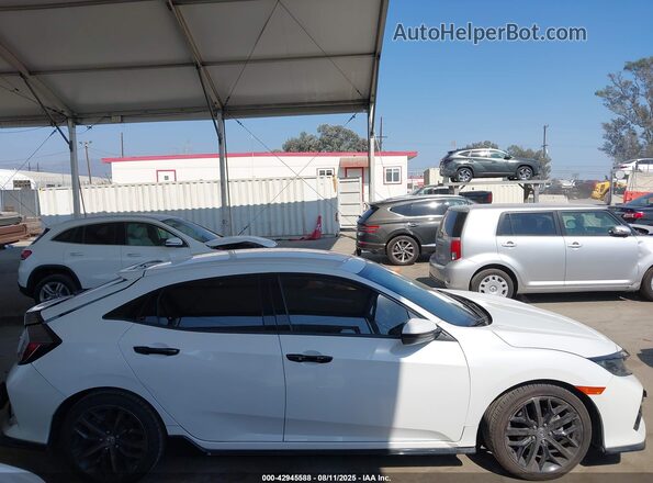 SHHFK7H47MU417965 2021 HONDA CIVIC White Widok wnętrza 360 stopni