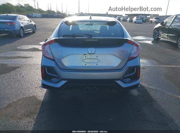 SHHFK7H48MU207536 2021 HONDA CIVIC Silver 