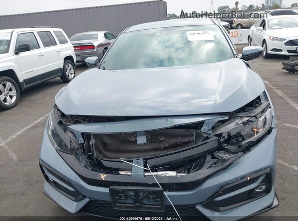 SHHFK7H49MU423931 2021 HONDA CIVIC Blue Widok zestawu wskaźników