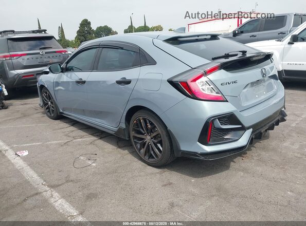 SHHFK7H49MU423931 2021 HONDA CIVIC Blue Tył lewy