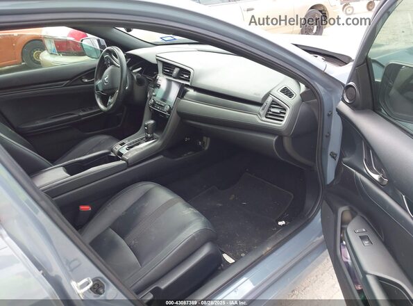 SHHFK7H80LU216524 2020 HONDA CIVIC Синий Вид салона спереди
