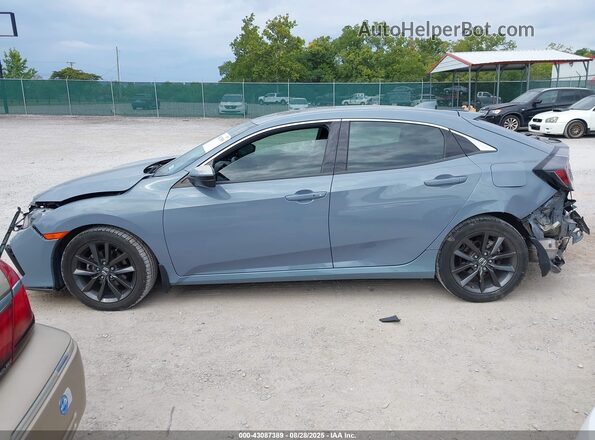SHHFK7H80LU216524 2020 HONDA CIVIC Синий Панорамный вид салона 360°