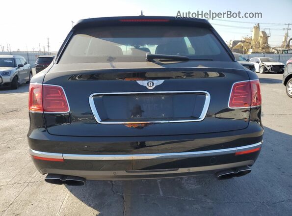 SJAAM2ZV3KC027618 2019 BENTLEY BENTAYGA Black უკანა ხედი