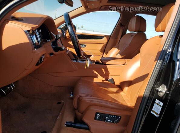 SJAAM2ZV3KC027618 2019 BENTLEY BENTAYGA Black წინა სალონის ხედი