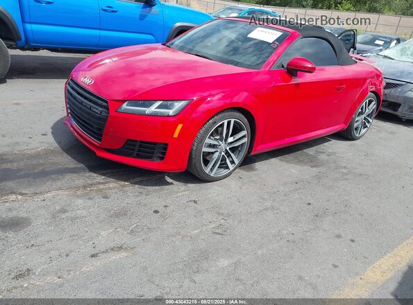 TRUT5CFV2G1012423 2016 AUDI TT Red Przód lewy