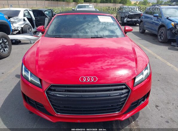 TRUT5CFV2G1012423 2016 AUDI TT Red Widok zestawu wskaźników