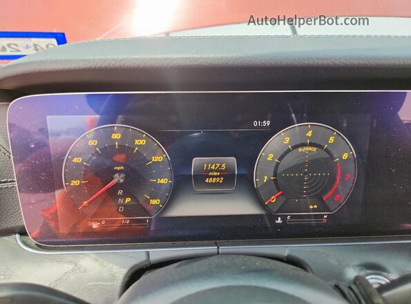W1K1J6JB2LF134052 2020 MERCEDES-BENZ E Red 