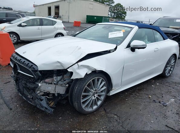 W1K1K5JB8NF186327 2022 MERCEDES-BENZ E-CLASS White Передня ліва чверть