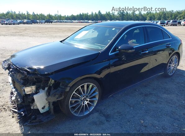 W1K3G4EB2NJ351901 2022 MERCEDES-BENZ A Black წინა მარცხენა ხედი სამი მეოთხედიდან