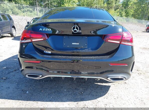 W1K3G4EB2NJ351901 2022 MERCEDES-BENZ A Black 