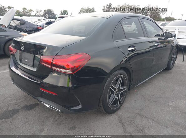 W1K3G4EB6MJ309231 2021 MERCEDES-BENZ A 220 Black Задня права чверть