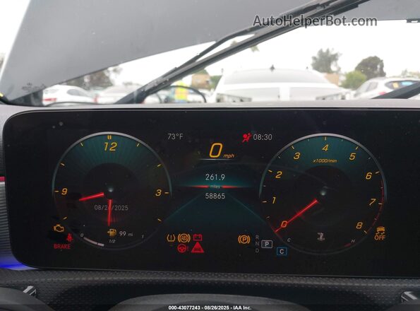 W1K3G4EB6MJ309231 2021 MERCEDES-BENZ A 220 Black Вид задніх сидінь