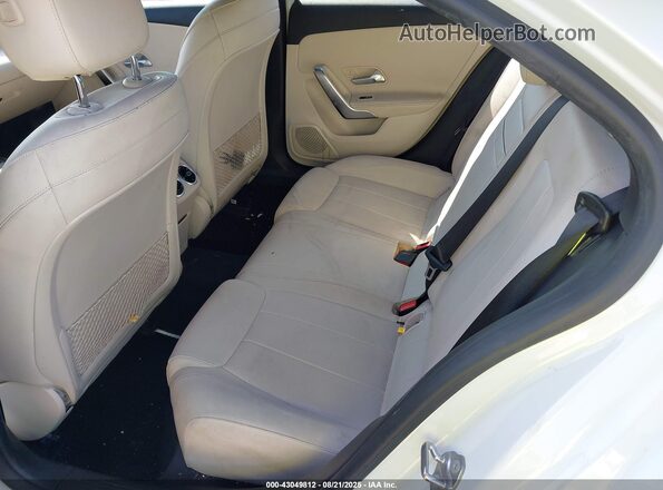 W1K3G4EB7LJ227961 2020 MERCEDES-BENZ A 220 White Vista de la etiqueta del VIN