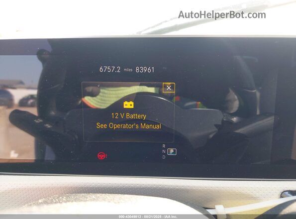 W1K3G4EB7LJ227961 2020 MERCEDES-BENZ A 220 White Vista de los asientos traseros