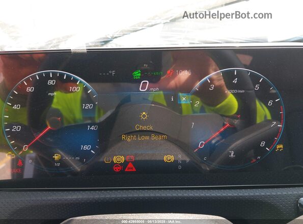 W1K5J4GB8PN368527 2023 MERCEDES-BENZ CLA-CLASS Серебряный Вид задних сидений