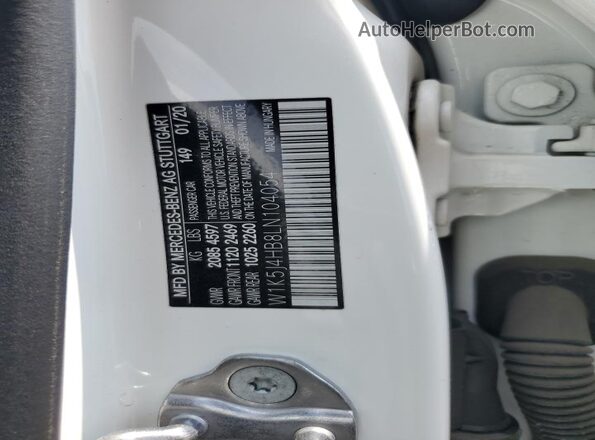 W1K5J4HB8LN104054 2020 MERCEDES-BENZ CLA-CLASS White 