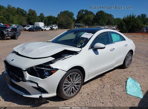 W1K5J4HB8NN288561 2022 MERCEDES-BENZ CLA-CLASS White Передня ліва чверть