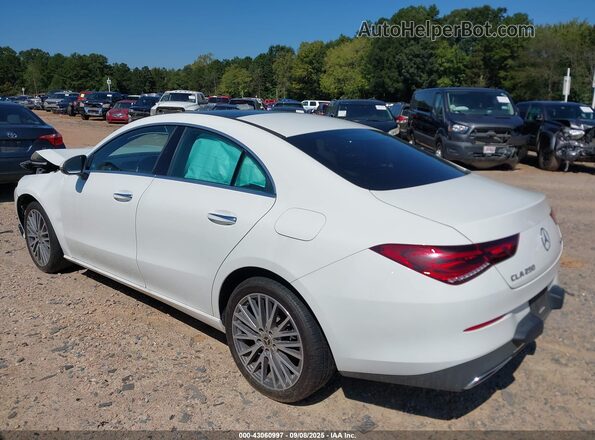 W1K5J4HB8NN288561 2022 MERCEDES-BENZ CLA-CLASS White Задня ліва чверть