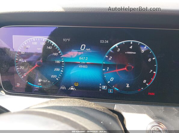 W1K7X8KB2MA036270 2021 MERCEDES-BENZ AMG GT 63 4-DOOR COUPE Silver Widok tylnych siedzeń