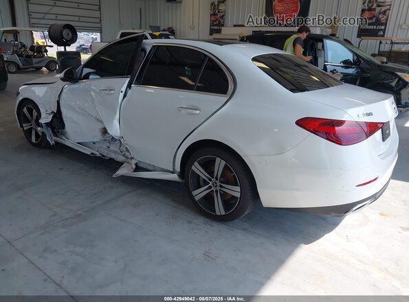 W1KAF4GB3PR070220 2023 MERCEDES-BENZ C-CLASS White Trasero izquierdo