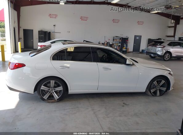 W1KAF4GB3PR070220 2023 MERCEDES-BENZ C-CLASS White Vista interior trasera