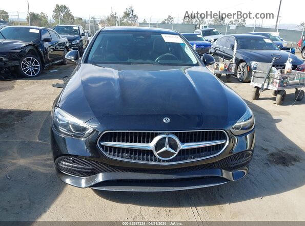 W1KAF4GB7PR068373 2023 MERCEDES-BENZ C-CLASS Black ხელსაწყოთა პანელის ხედი