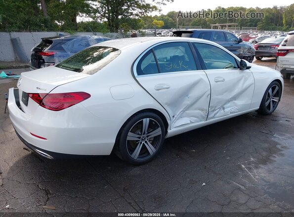 W1KAF4HB3NR061092 2022 MERCEDES-BENZ C Белый 