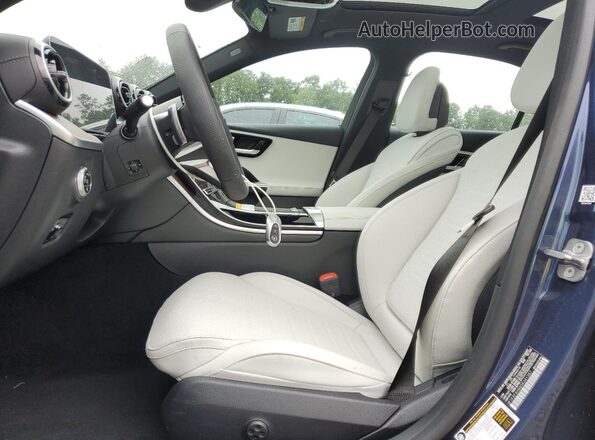 W1KAF4HB8SR241387 2025 MERCEDES-BENZ C Blue Widok wnętrza z przodu