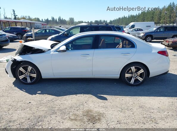 W1KAF4HB8SR277855 2025 MERCEDES-BENZ C-CLASS White 360 interior view