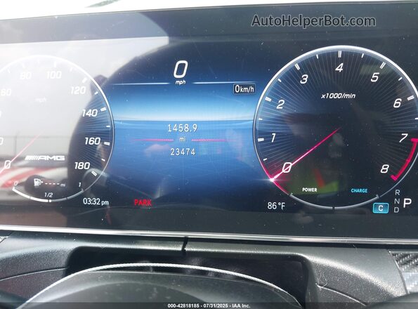 W1KAF8HB3PR117817 2023 MERCEDES-BENZ AMG C 43 Серый Вид задних сидений