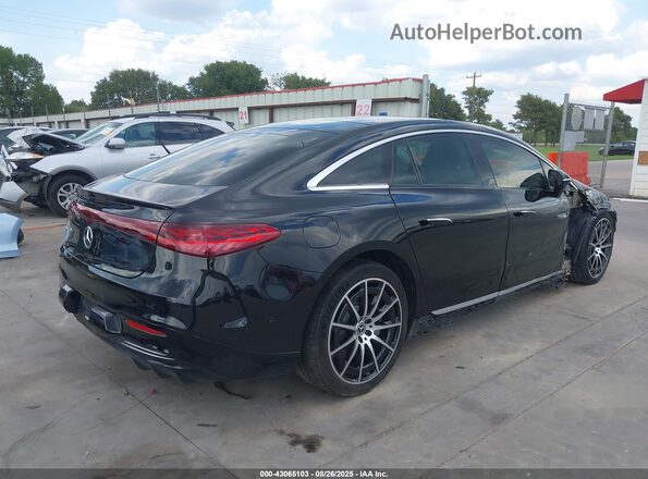 W1KCG2DB0NA009160 2022 MERCEDES-BENZ EQS 450+ Black Задня права чверть