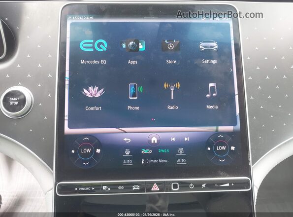 W1KCG2DB0NA009160 2022 MERCEDES-BENZ EQS 450+ Black 