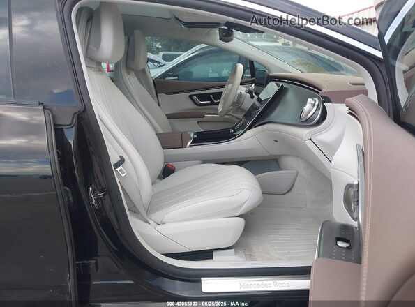 W1KCG2DB0NA009160 2022 MERCEDES-BENZ EQS 450+ Black Вид салону спереду