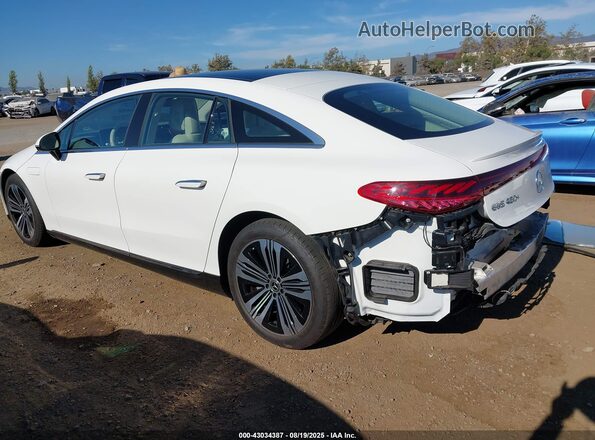W1KCG2DB0NA014312 2022 MERCEDES-BENZ EQS 450+ Белый Задняя левая четверть