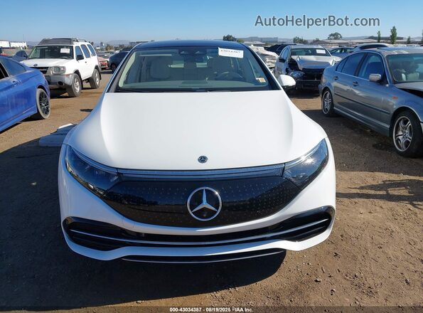 W1KCG2DB0NA014312 2022 MERCEDES-BENZ EQS 450+ Белый Вид задней части салона