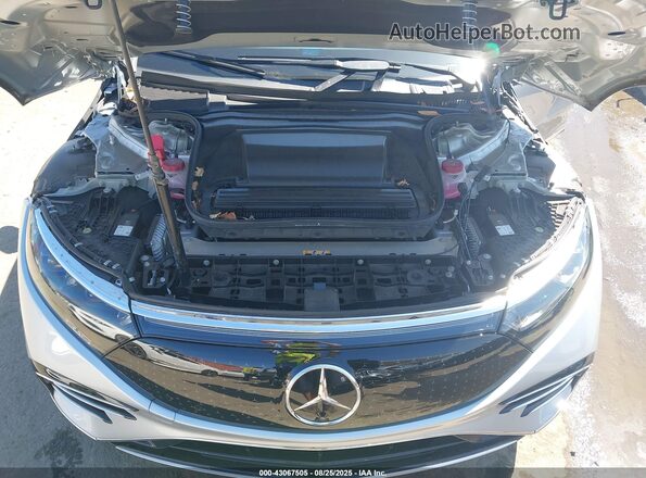 W1KCG2DB2NA005479 2022 MERCEDES-BENZ EQS 450+ Silver Widok z tyłu