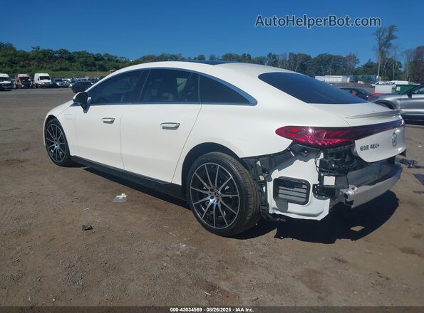 W1KCG2DB9NA012865 2022 MERCEDES-BENZ EQS 450+ White Задня ліва чверть