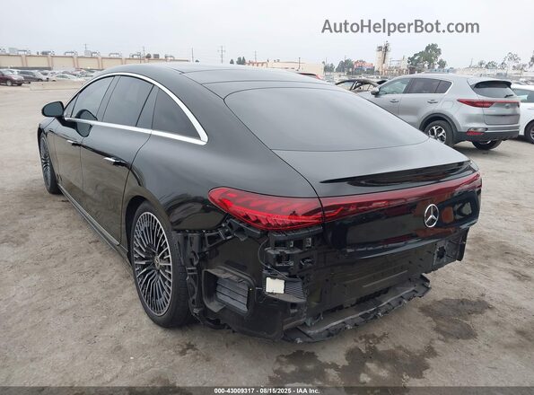 W1KCG2DBXNA004063 2022 MERCEDES-BENZ EQS 450+ Black Задня ліва чверть