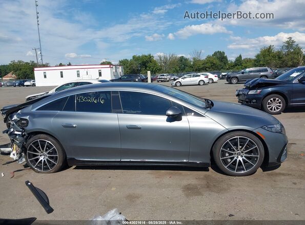W1KCG4EB7PA031539 2023 MERCEDES-BENZ EQS 580 Gray ხელსაწყოთა პანელის ხედი