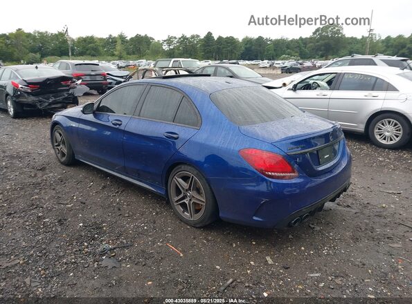 W1KWF6EB1MR621888 2021 MERCEDES-BENZ C Blue Rear left
