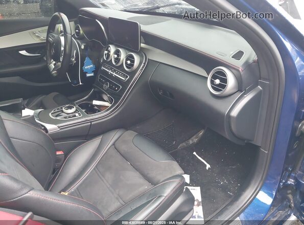 W1KWF6EB1MR621888 2021 MERCEDES-BENZ C Blue Front interior view