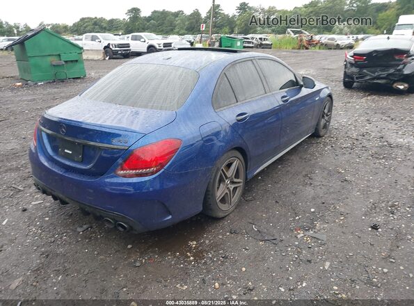 W1KWF6EB1MR621888 2021 MERCEDES-BENZ C Blue Rear right