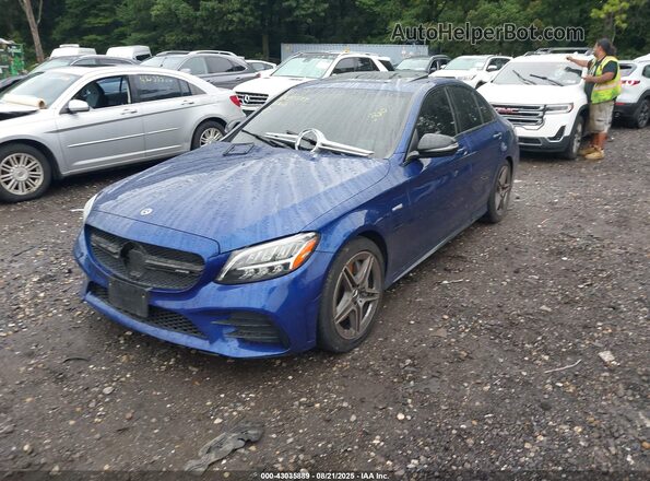 W1KWF6EB1MR621888 2021 MERCEDES-BENZ C Blue Front left