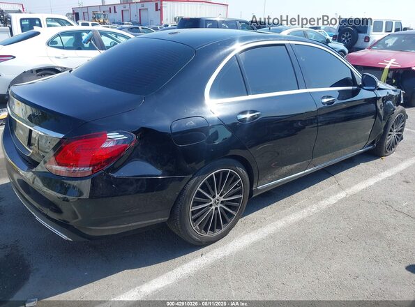 W1KWF8DB1MR644861 2021 MERCEDES-BENZ C-CLASS Черный Задняя правая четверть