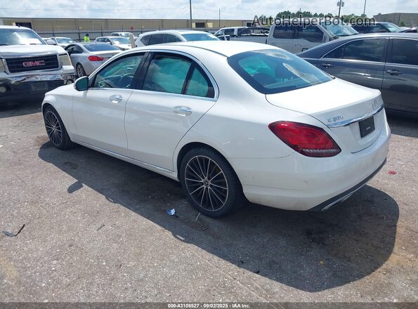 W1KWF8DB6MR632382 2021 MERCEDES-BENZ C White Rear left